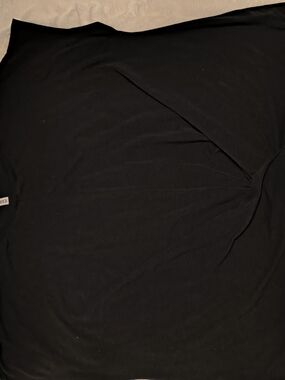 Time and Tru Black Short Sleeve Crew Neck Tee